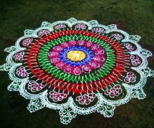 Rangoli: marghali 5