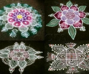 Rangoli: dew showers 5