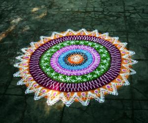 300th kolam