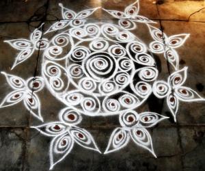 suganthys quilled kolam