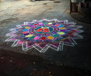 Rangoli: happy xmas