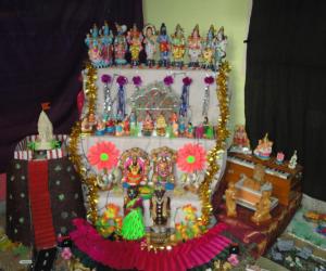 Golu arrangement in our home.