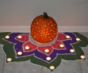 Halloween Kolam