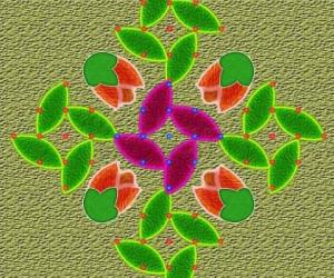 Rangoli: dotted kolam