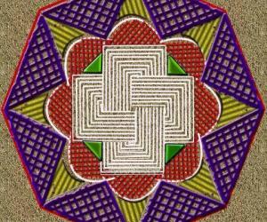 Navrathri special kolam