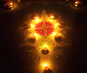 Rangoli: Naraka Chaturdashi Night 2012