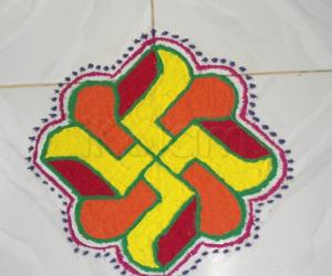 Navaratri rangoli