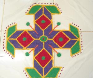 Navaratri rangoli