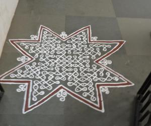 Rangoli: One of my Navarathri kolams