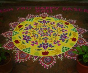 Rangoli: DASARA_2011