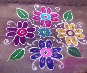 dotted kolam