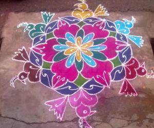 dotted kolam