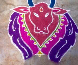 free hand rangoli