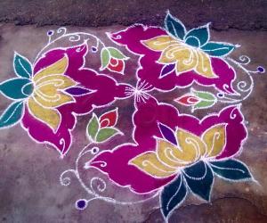 dotted kolam