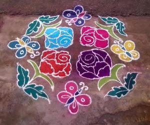 dotted kolam