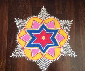 Daily kolam