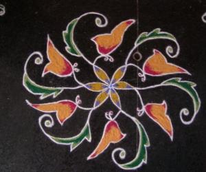 Rangoli: margazhi kolam14