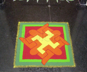 Rangoli: margazhi kolam9