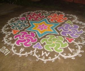 One of my  Rangoli