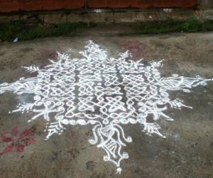 Chikku kolam