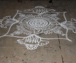 Todays kolam