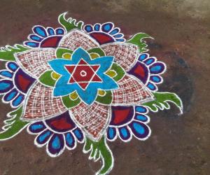 Sri...s...Simple rangoli