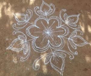 Daily rangoli