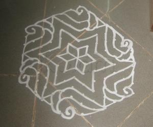 Rangoli: Shanku kolam