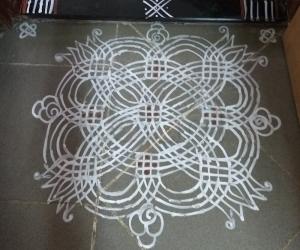  Dotted Padi kolam