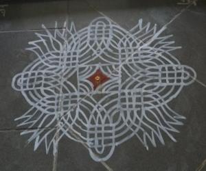  Dotted Padi kolam