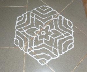 Daily kolam