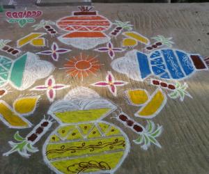 pongal kolam