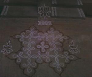 small chikku kolam