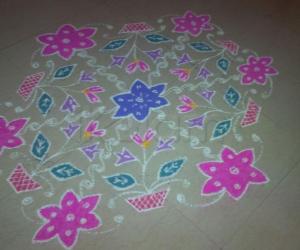 Rangoli: Margazhi kolam