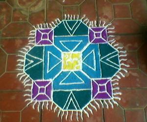 Rangoli: Blossoms