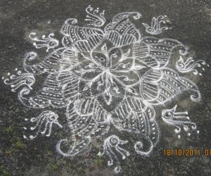 Rangoli: In front of my home...