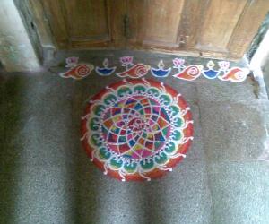 Rangoli: Diwali