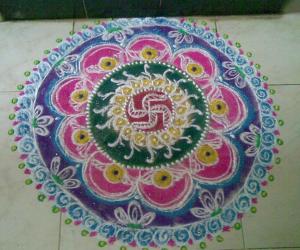 Rangoli: Diwali rangoli