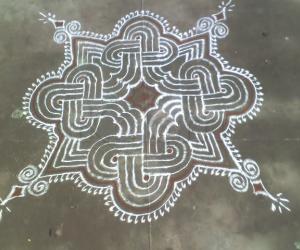 Karthigai -  inspiration kolam