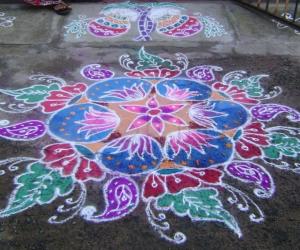 Pongal Kolam,