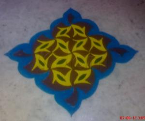 Dotted rangoli 