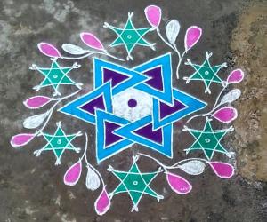 Rangoli: HAPPY CHRISTMAS