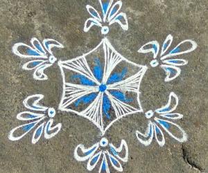 Simple kolam