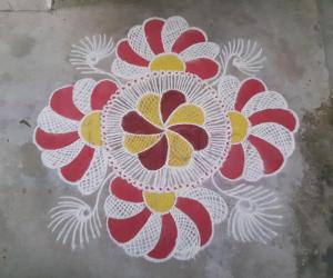 Freehand Rangoli