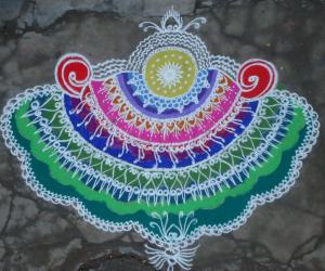 Designer Rangoli