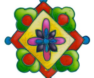 Rangoli: Simple kolam