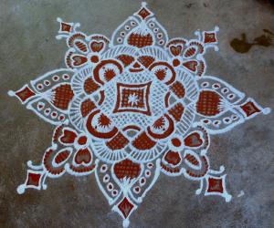 Simple kolam