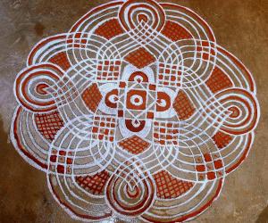 Simple rangoli