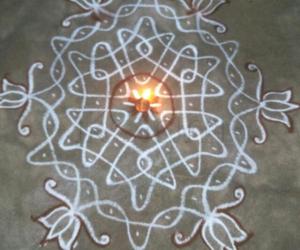 Dotted kolam