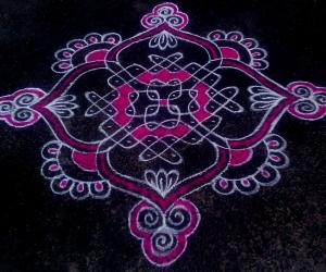 Chikku kolam.